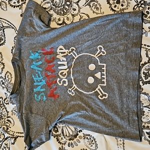 Sneak Attack Squad Gray Tee